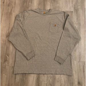 Carhartt K126 Original Fit Long Sleeve With Pocket t-shirt XL Men